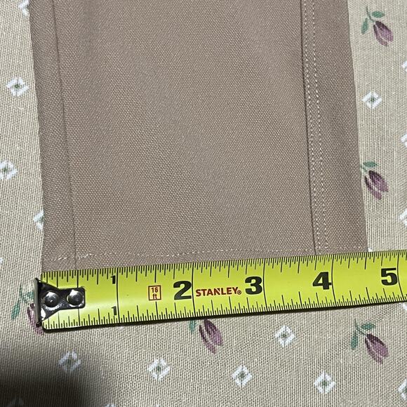 TAGOO Pants Womens Small Beige Stretch Pull On Back Pockets Nylon Spandex Skinny - Picture 5 of 8